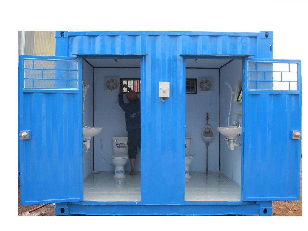 Cho thuê container toilet 10 feet tại Hải Phòng